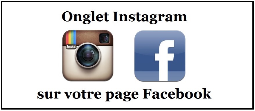 onglet instagram sur une page facebook
