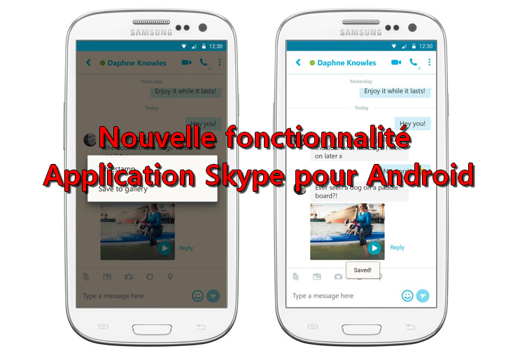 skype video enregistre sur votre smartphone tablette