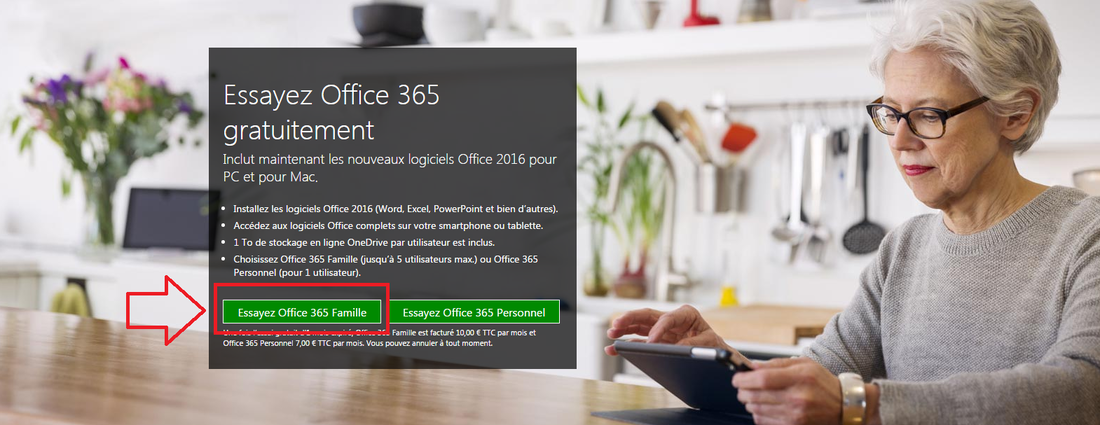 Office 365 version d'essai