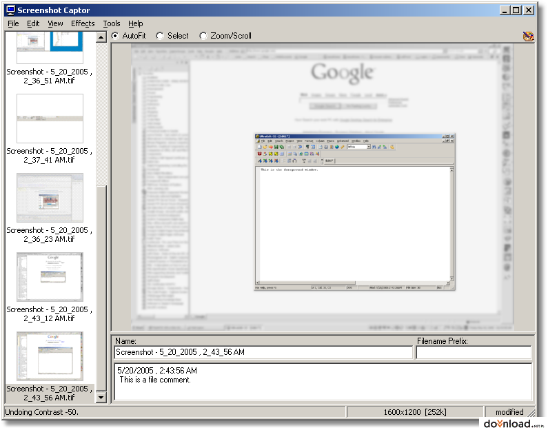 Screenshot Captor 3.08.01 Download | Télécharge | Éditeurs ...