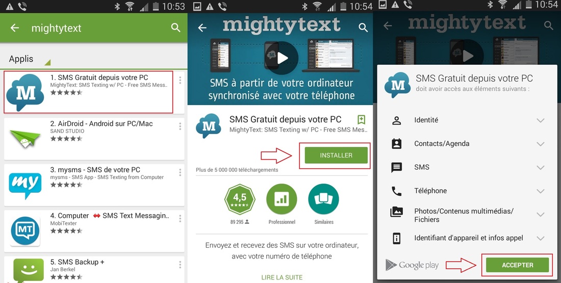 Télécharger applicationMightyTest sur votre Smartphone