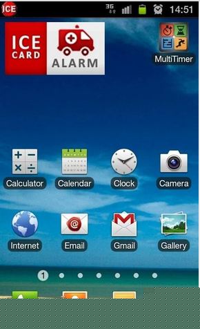 application pour lecran de verouillage