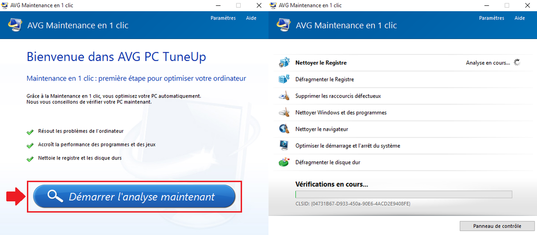 avg tuneup amélioration de vos performance