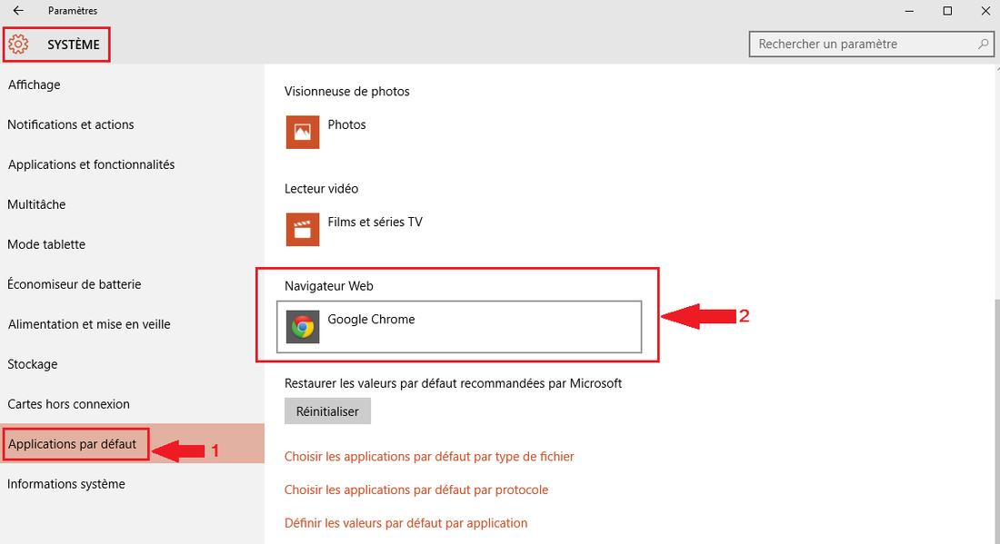 bing vers google avec Cortana
