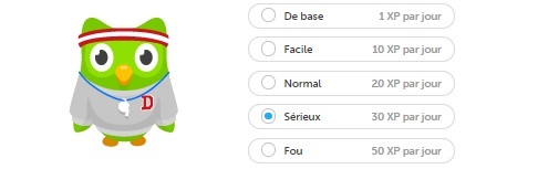 duolingo objectif