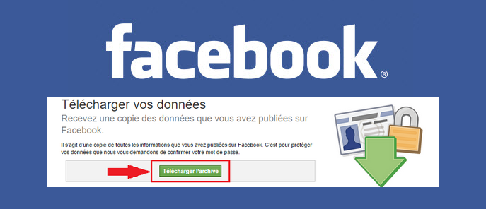 facebook archive sauvegarde