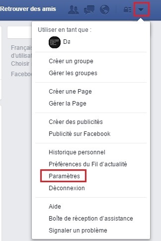 changement nom sur facebook