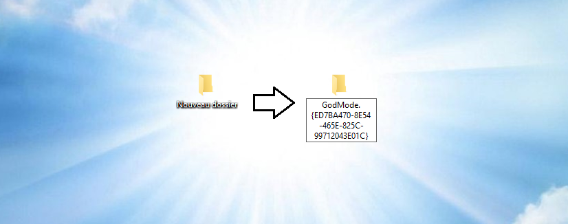 god mode windows 10 dossier