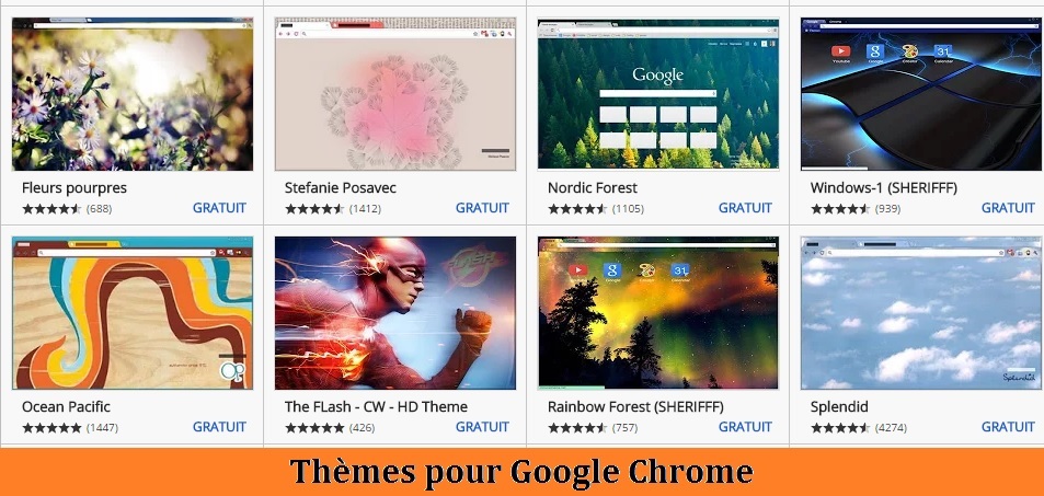 google chrome thèmes