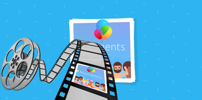 Moments application vidéos