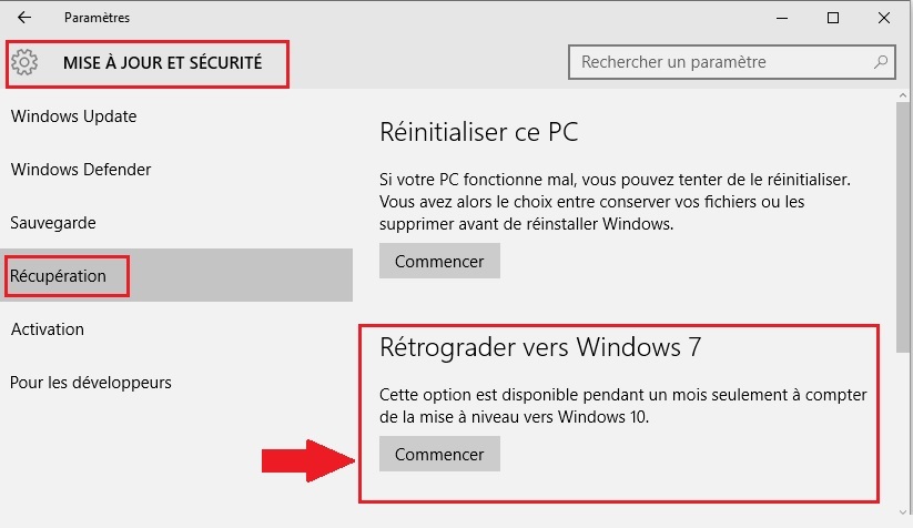 retrograder windows 10