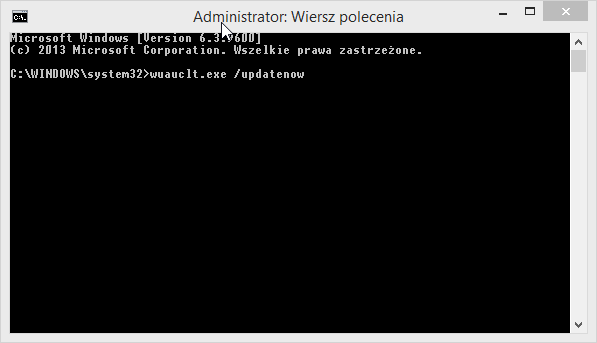 Wymuszenie pobrania Windows 10