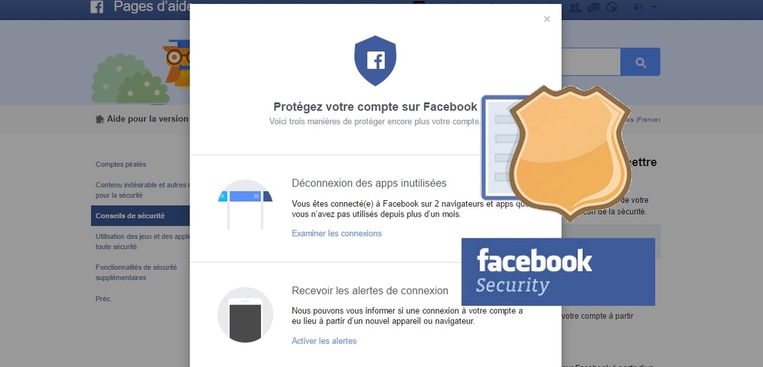 facebook sécurité