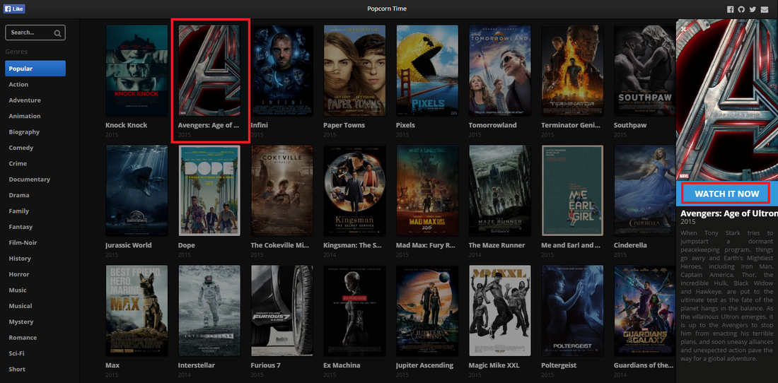 popcorn time version web