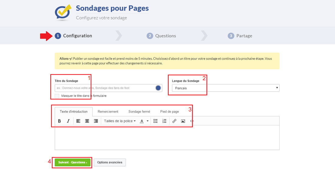 facebook sondage