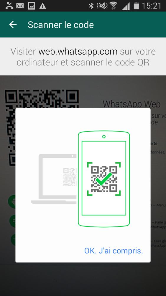 whatsapp web scan application website