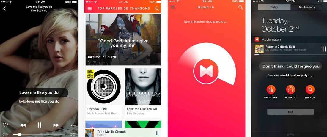 comment obtenir les paroles pour applemusic avec musixmatch