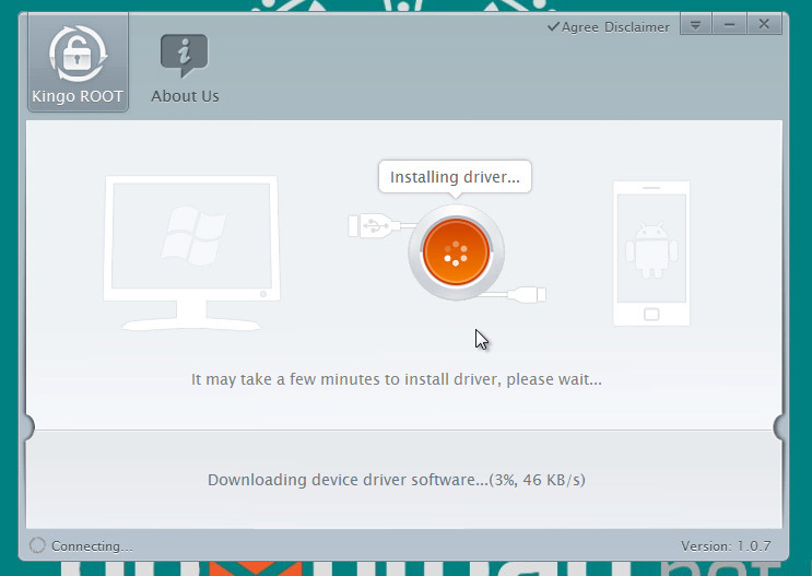 Kingo Android Root - instalacja sterowników